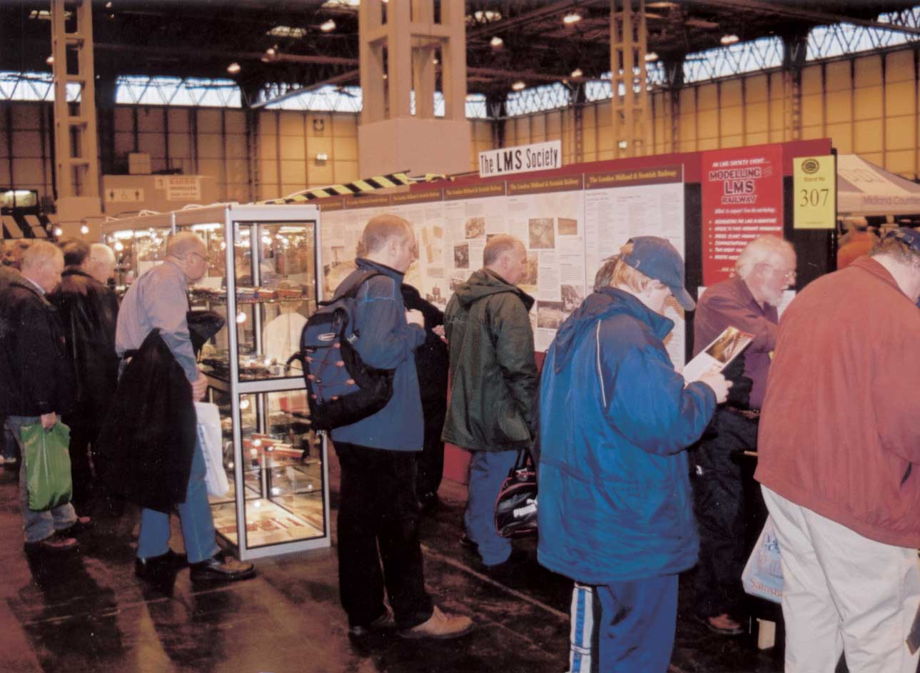 The LMS Society Stand at Warley 2003.