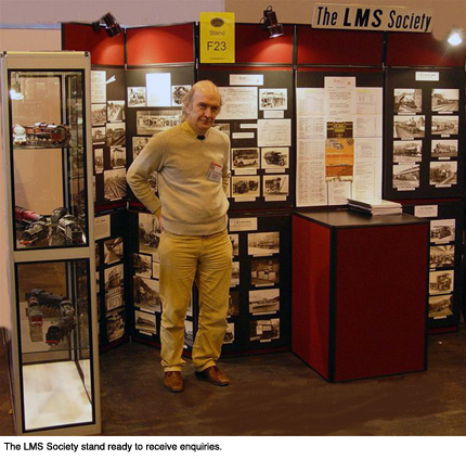 The LMS Society Stand at Warley 2008.