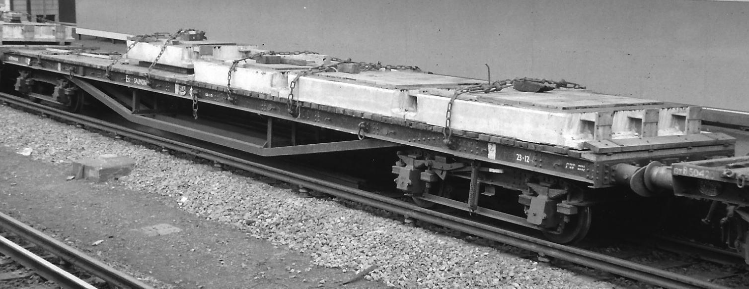 ex-LMS 50-ton bogie bolster wagon ex-LMS 50-ton bogie bolster wagon